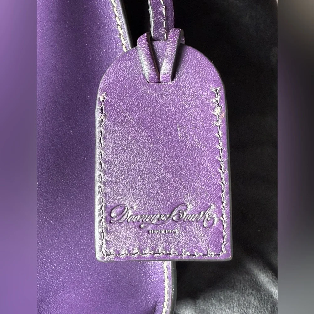 Dooney & Bourke Alto Collection Happy Bag Crossbody, Purple - Picture 9 of 9